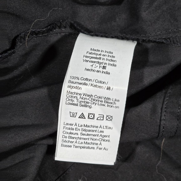 J. Crew Elena shirtdress in cotton poplin Black 6 NWT - Picture 11 of 15